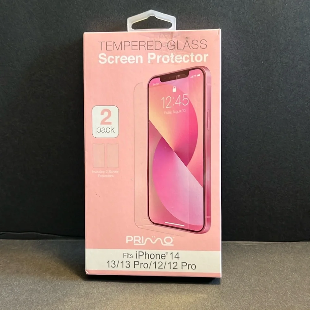 iPhone 14/13/13 pro/12/12 pro tempered glass screen protectors
